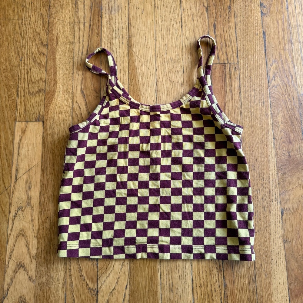 ARQ Pierrot cropped tank / cami